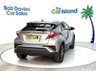 USED 2017 67 TOYOTA C-HR 1.2 VVT-i Excel SUV 5dr Petrol Manual Euro 6 (s/s) (115 ps) Metal Stream Metallic, SATNAV, Park Assist, Parking Camera, Half Leather Heated Seats, 83000 miles Service History 2 Keys