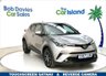 USED 2017 67 TOYOTA C-HR 1.2 VVT-i Excel SUV 5dr Petrol Manual Euro 6 (s/s) (115 ps) Metal Stream Metallic, SATNAV, Park Assist, Parking Camera, Half Leather Heated Seats, 83000 miles Service History 2 Keys