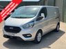 USED 2023 23 FORD TRANSIT CUSTOM 2.0 300 EcoBlue Limited Panel Van 5dr Diesel Manual L2 H1 Euro 6 (s/s) (130 ps) 2023 - L2 LWB -  NEW WET BELT
