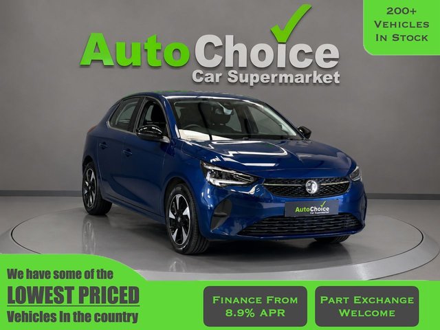 View our Vauxhall Corsa Electric Hatchback range