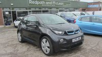 USED 2015 15 BMW I3 Hatchback 5dr Petrol Plug-in Hybrid Auto Euro 6 (s/s) (Range Extender) (170 ps) BLUETOOTH, SAT NAV, PARKING SENSORS