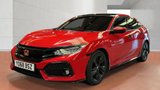 USED 2018 68 HONDA CIVIC 1.5 VTEC Turbo GPF Sport Plus Hatchback 5dr Petrol Manual Euro 6 (s/s) (182 ps) FULL HISTORY+PANROOF+SAT NAV