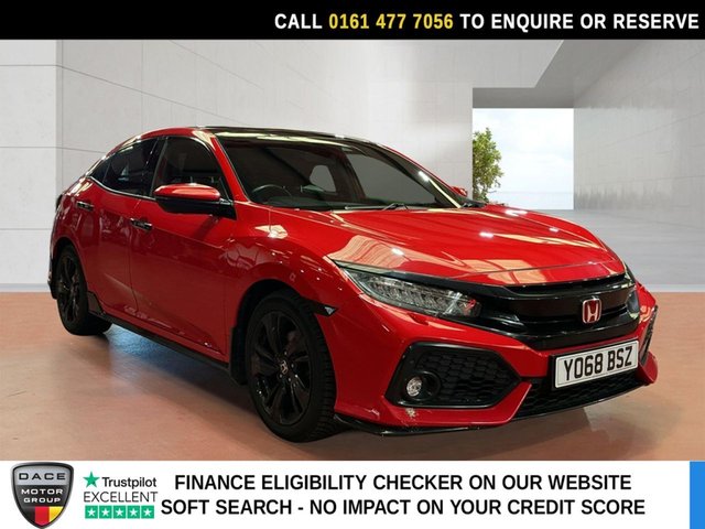 View our Honda Civic 1.5 VTEC Turbo GPF Sport Plus Hatchback 5dr Petrol Manual Euro 6 (s/s) (182 ps)