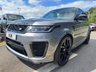 USED 2022 18 LAND ROVER RANGE ROVER SPORT 5.0 P575 V8 SVR Carbon Edition SUV 5dr Petrol Auto 4WD Euro 6 (s/s) (575 ps)  * HUGE SPEC LIST * CARBON EXTERIOR PACK * SLIDING PANORMAIC SUNROOF * CARBON INTERIOR TRIM * HEATED + COOLED FRONT + REAR WINDSOR LEATHER * 22