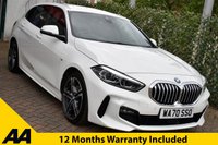 USED 2020 70 BMW 1 SERIES 118i M-SPORT 5 DOOR 7-SPEED DCT AUTO 138 BHP (EURO 6) Navigation / Apple CarPlay / Cruise