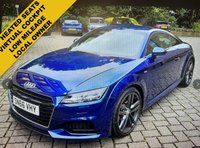 USED 2016 66 AUDI TT 2.0 TFSI S line Coupe 3dr Petrol S Tronic quattro Euro 6 (s/s) (230 ps) ***HEATED SEATS & NAVIGATION*** ( LOW MILEAGE / HEATED SEATS )