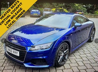 2016 AUDI TT 2.0 TFSI S line Coupe 3dr Petrol S Tronic quattro Euro 6 (s/s) (230 ps) ***HEATED SEATS & NAVIGATION*** &pound;17995.00