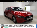 USED 2020 69 MAZDA MAZDA3 2.0 SKYACTIV-G MHEV SE-L Lux Hatchback 5dr Petrol Auto Euro 6 (s/s) (122 ps) FULL HISTORY+HEAD-UP+SAT NAV