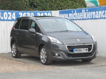 2017 PEUGEOT 5008 1.6 BlueHDi Allure MPV 5dr Diesel Manual Euro 6 (s/s) (120 ps) &pound;7495.00