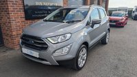 USED 2022 22 FORD ECOSPORT 1.0T EcoBoost GPF Titanium SUV 5dr Petrol Manual Euro 6 (s/s) (125 ps) *** LOW MILEAGE - SAT NAV - REVERSE CAM - HALF LEATHER ***