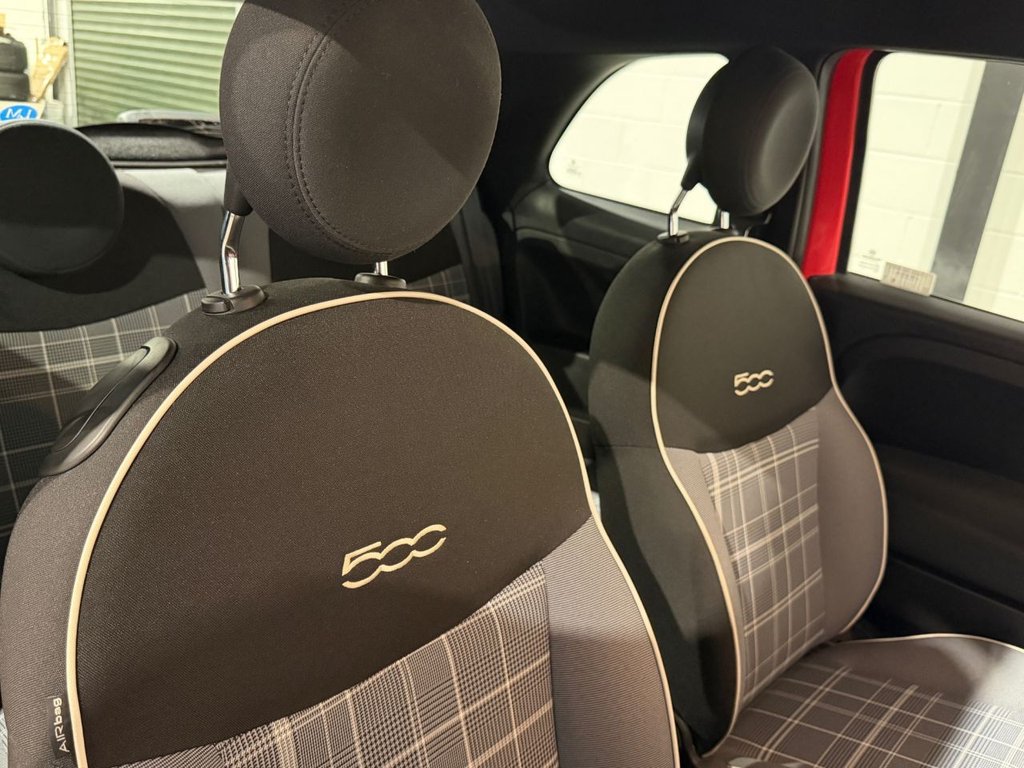 USED 2020 20 FIAT 500 0.9 TwinAir Lounge Hatchback 3dr Petrol Manual Euro 6 (s/s) (85 bhp) 