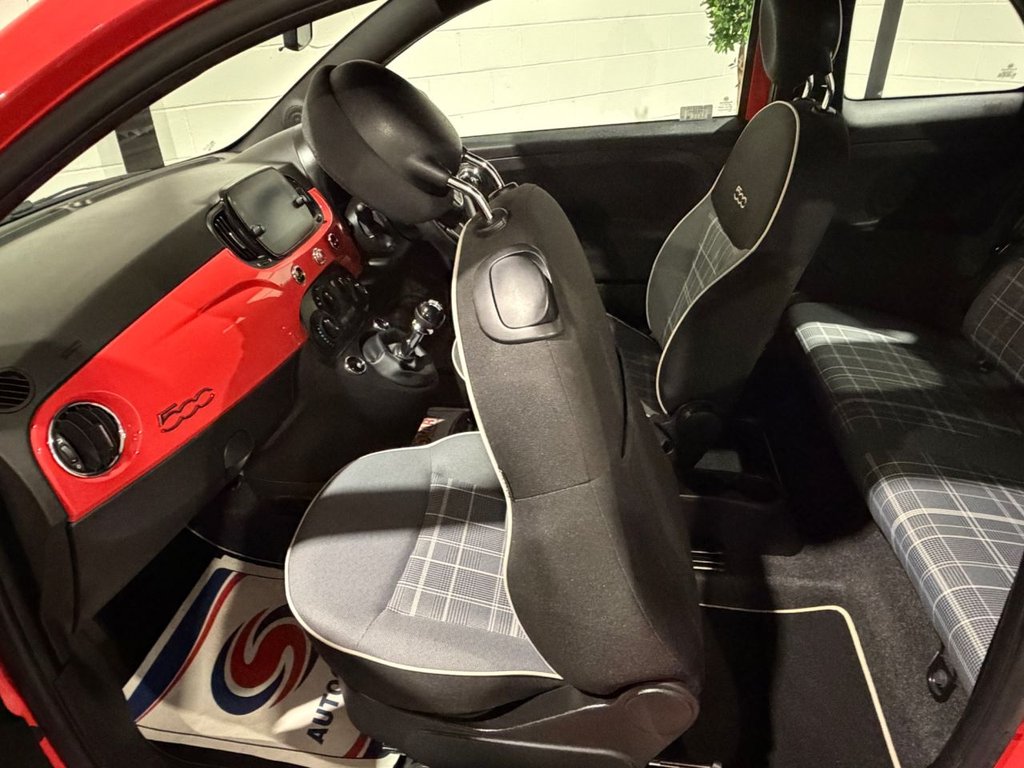 USED 2020 20 FIAT 500 0.9 TwinAir Lounge Hatchback 3dr Petrol Manual Euro 6 (s/s) (85 bhp) 