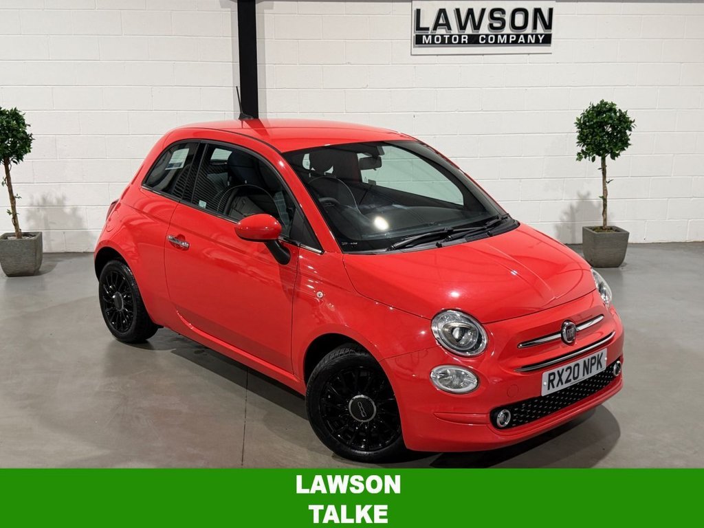 USED 2020 20 FIAT 500 0.9 TwinAir Lounge Hatchback 3dr Petrol Manual Euro 6 (s/s) (85 bhp) 