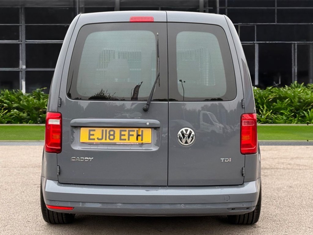 USED 2018 18 VOLKSWAGEN CADDY 2.0 TDI C20 BlueMotion Tech Trendline Panel Van 5dr Diesel Manual SWB Euro 6 (s/s) (102 ps) AIR CON / COILOVERS / NEW 19'S