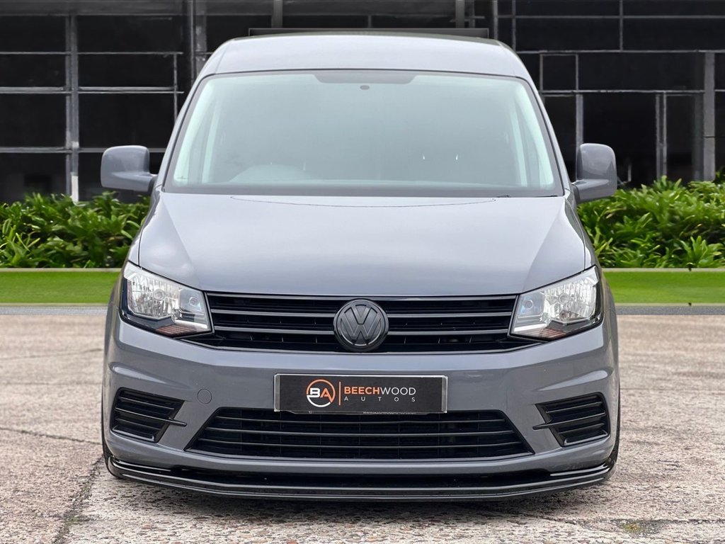 USED 2018 18 VOLKSWAGEN CADDY 2.0 TDI C20 BlueMotion Tech Trendline Panel Van 5dr Diesel Manual SWB Euro 6 (s/s) (102 ps) AIR CON / COILOVERS / NEW 19'S