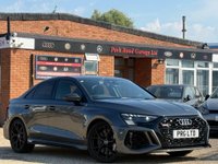 USED 2023 23 AUDI RS3 2.5 TFSI Carbon Black S Tronic quattro Euro 6 (s/s) 4dr 1 OWNER GENUINE MILEAGE