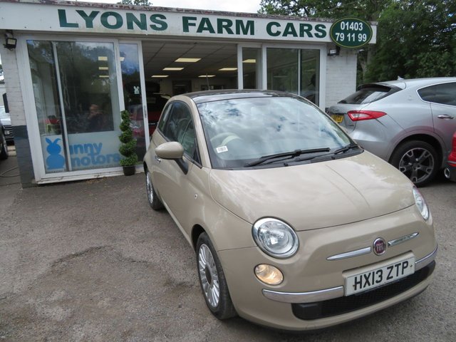 2013 13 Fiat 500 1.2 Lounge Hatchback 3dr Petrol Manual Euro 4 (69 bhp)