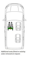 USED 2016 66 VOLKSWAGEN CADDY LIFE Wheelchair accessible - Passenger Upfront 