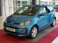 USED 2016 66 VOLKSWAGEN UP! 1.0 High up! Hatchback 5dr Petrol Manual Euro 6 (75 ps) FULL SERVICE HISTORY, 1 PREVIOUS KEEPER, HEATED SEATS, WINTER PACK, SMARTPHONE NAVIGATION INTERFACE, MULTI FUNCTIONING LEATHER STEERING WHEEL, DAB DIGITAL RADIO,ELECTRIC HEATED DOOR MIRRORS
