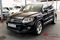 USED 2013 63 VOLKSWAGEN TIGUAN 2.0 TDI BlueMotion Tech R-Line SUV 5dr Diesel Manual 4WD Euro 5 (s/s) (170 ps) 