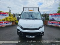 USED 2016 16 IVECO DAILY  35C13 LWB CREW CAB TIPPER PICKUP 72K  