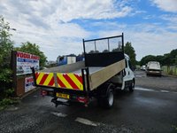 USED 2016 16 IVECO DAILY  35C13 LWB CREW CAB TIPPER PICKUP 72K  