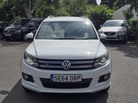 USED 2015 64 VOLKSWAGEN TIGUAN 2.0 TDI BlueMotion Tech R-Line SUV 5dr Diesel Manual 4WD Euro 5 (s/s) (Nav) (140 ps) 