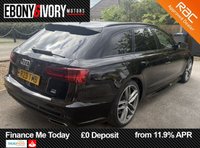 USED 2017 67 AUDI A6 AVANT 2.0 TDI ultra Black Edition Estate 5dr Diesel S Tronic Euro 6 (s/s) (190 ps) 2 KEYS, FULL SERVICE HISTORY & MINIMUM OF 9 MONTHS MOT