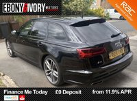 USED 2017 67 AUDI A6 AVANT 2.0 TDI ultra Black Edition Estate 5dr Diesel S Tronic Euro 6 (s/s) (190 ps) 2 KEYS, FULL SERVICE HISTORY & MINIMUM OF 9 MONTHS MOT