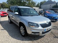 USED 2014 14 SKODA YETI 1.2 TSI SE Outdoor 5dr Petrol Manual Euro 5 (105 ps) 6 STAMPS. F.S.H. SAT NAV. 2 KEYS