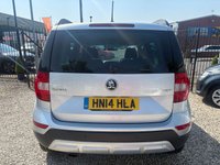USED 2014 14 SKODA YETI 1.2 TSI SE Outdoor 5dr Petrol Manual Euro 5 (105 ps) 6 STAMPS. F.S.H. SAT NAV. 2 KEYS
