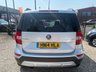 USED 2014 14 SKODA YETI 1.2 TSI SE Outdoor 5dr Petrol Manual Euro 5 (105 ps) 6 STAMPS. F.S.H. SAT NAV. 2 KEYS