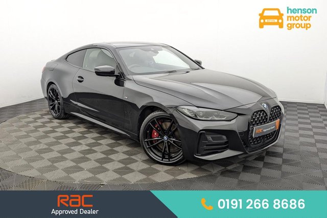 2022 72 BMW 4 SERIES 3.0 M440i MHT Coupe 2dr Petrol Hybrid Auto xDrive Euro 6 (s/s) (374 ps) 4WD, Car Play, Full Leather