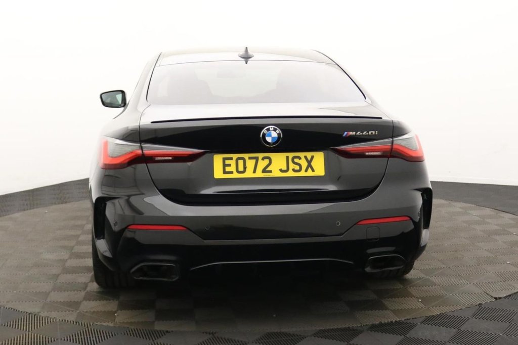 USED 2022 72 BMW 4 SERIES 3.0 M440i MHT Coupe 2dr Petrol Hybrid Auto xDrive Euro 6 (s/s) (374 ps) 4WD, Car Play, Full Leather
