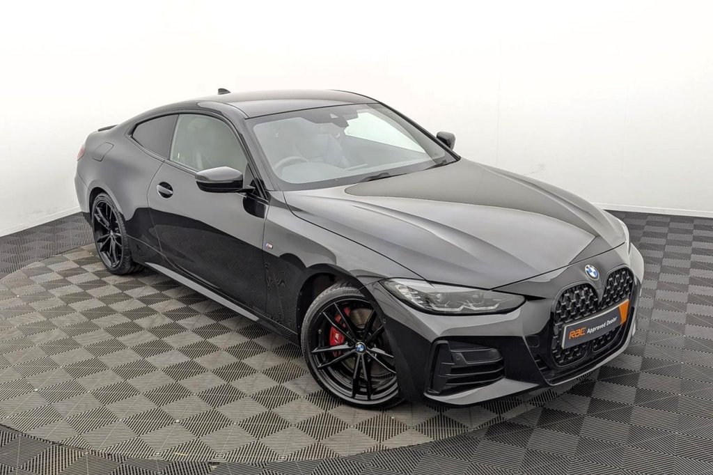 USED 2022 72 BMW 4 SERIES 3.0 M440i MHT Coupe 2dr Petrol Hybrid Auto xDrive Euro 6 (s/s) (374 ps) 4WD, Car Play, Full Leather