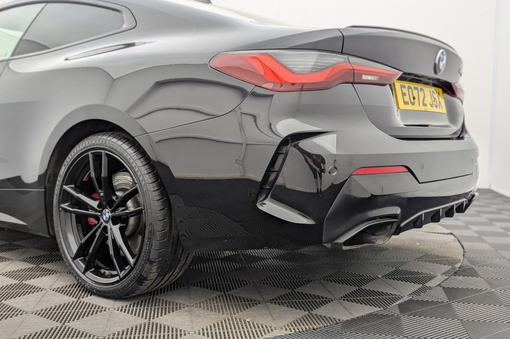 USED 2022 72 BMW 4 SERIES 3.0 M440i MHT Coupe 2dr Petrol Hybrid Auto xDrive Euro 6 (s/s) (374 ps) 4WD, Car Play, Full Leather