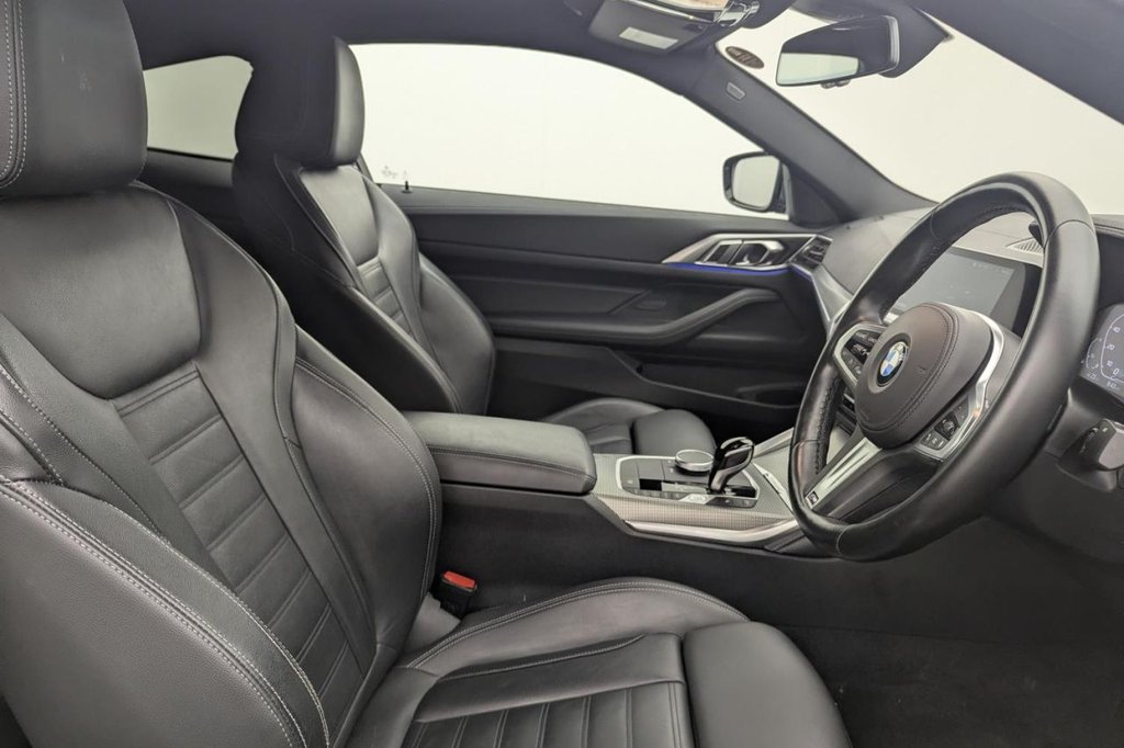 USED 2022 72 BMW 4 SERIES 3.0 M440i MHT Coupe 2dr Petrol Hybrid Auto xDrive Euro 6 (s/s) (374 ps) 4WD, Car Play, Full Leather