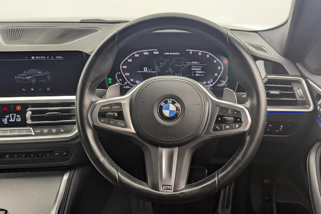 USED 2022 72 BMW 4 SERIES 3.0 M440i MHT Coupe 2dr Petrol Hybrid Auto xDrive Euro 6 (s/s) (374 ps) 4WD, Car Play, Full Leather