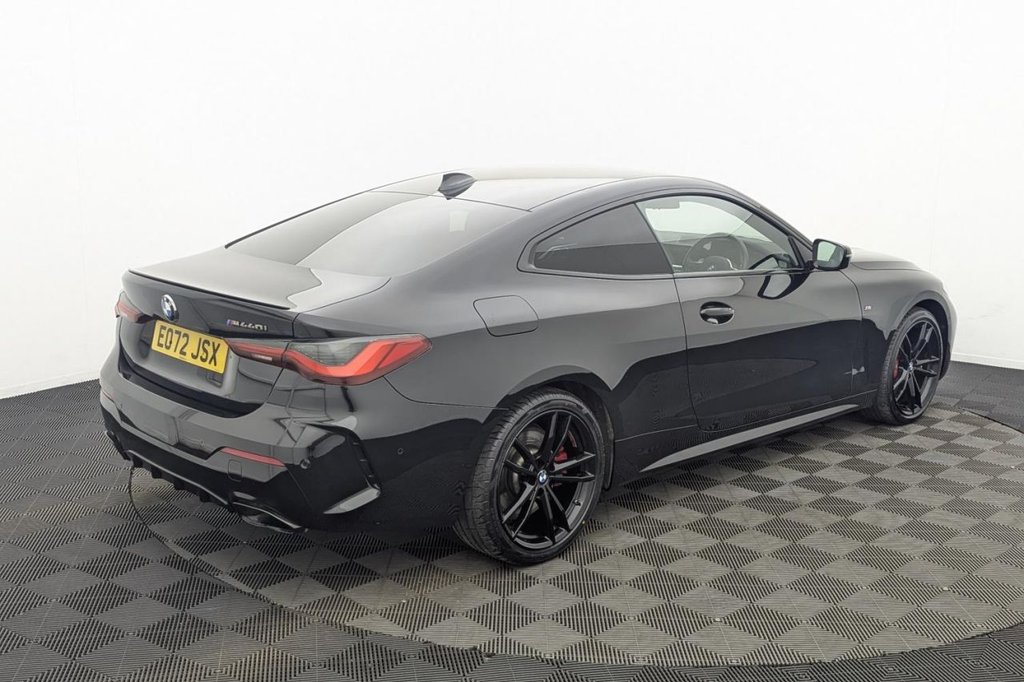 USED 2022 72 BMW 4 SERIES 3.0 M440i MHT Coupe 2dr Petrol Hybrid Auto xDrive Euro 6 (s/s) (374 ps) 4WD, Car Play, Full Leather