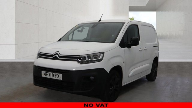 2021 CITROEN BERLINGO 1.5 BlueHDi 1000 Driver M Pro Panel Van 5dr Diesel Manual SWB Euro 6 (100 ps) £13950.00