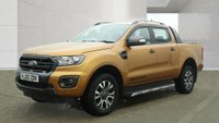 USED 2020 20 FORD RANGER 2.0 EcoBlue Wildtrak Pickup Double Cab 4dr Diesel Auto 4WD Euro 6 (s/s) (213 ps)+NO VAT+2 KEYS+2 FORMER KEEPERS+FSH+LOAD COVER AND LINER+TOW BAR+AIRCON+SIDE STEPS+PARK CONTROL WITH CAMERA+ALLOYS+MEDIA+BLUETOOTH+NAV+APPS+DAB+CRUISE+HEATED FRONT SEATS 2 KEYS+2 FORMER KEEPERS+FSH+LOAD COVER AND LINER+TOW BAR+AIRCON+SIDE STEPS+PARK CONTROL WITH CAMERA+ALLOYS+MEDIA+BLUETOOTH+NAV+APPS+DAB+CRUISE+HEATED FRONT SEATS+HPI CLEAR