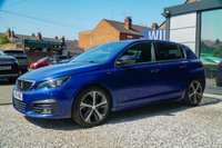 USED 2018 18 PEUGEOT 308 1.2 PureTech GT Line Hatchback 5dr Petrol Manual Euro 6 (s/s) (130 ps) 