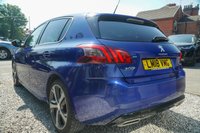 USED 2018 18 PEUGEOT 308 1.2 PureTech GT Line Hatchback 5dr Petrol Manual Euro 6 (s/s) (130 ps) 