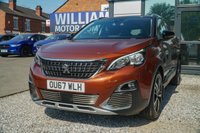 USED 2017 67 PEUGEOT 3008 1.2 PureTech Allure SUV 5dr Petrol EAT Euro 6 (s/s) (130 ps) 