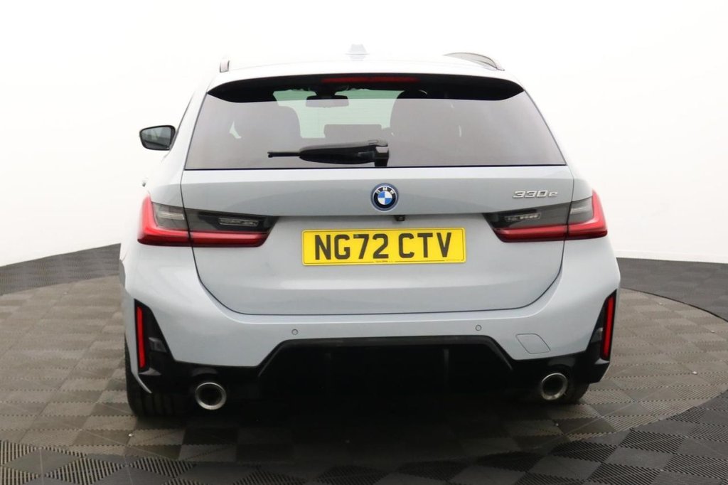 USED 2023 72 BMW 3 SERIES 2.0 330e 12kWh M Sport Touring 5dr Petrol Plug-in Hybrid Auto Euro 6 (s/s) (292 ps) Car Play, Camera, Sat Nav
