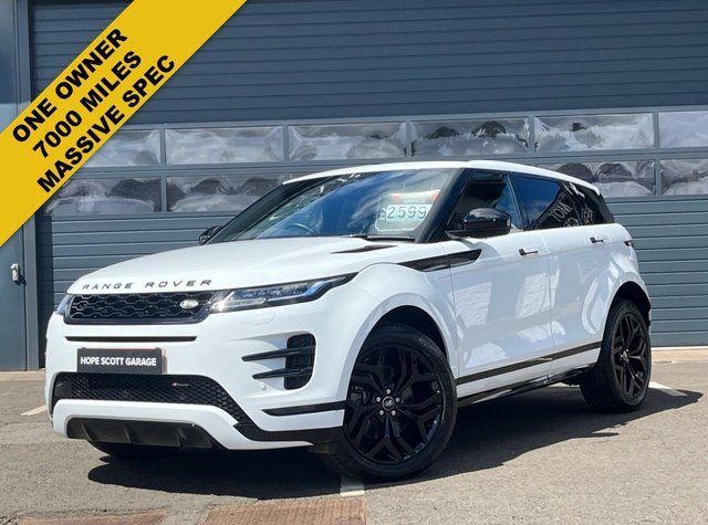 View our Land Rover Range Rover Evoque 2.0 D200 MHEV Edition SUV 5dr Diesel Auto 4WD Euro 6 (s/s) ***1OWNER+BLACKPACK+PANROOF+20"ALLOYS+7k!***