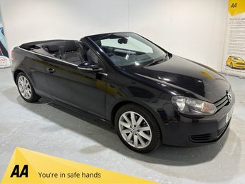 2012 VOLKSWAGEN GOLF 2.0 TDI BlueMotion Tech SE Cabriolet 2dr Diesel Manual Euro 5 (s/s) Power roof-Air conditioning / Climate control-Bluetooth-Cruise control-Front & Rear park sensors-17" Alloys-13 x Services &pound;4500.00