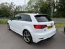 USED 2017 67 AUDI S3 2.0 TFSI Black Edition Sportback S Tronic quattro Euro 6 (s/s) 5dr Lovely example, Great history