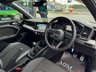 USED 2019 19 AUDI A1 1.5 TFSI 35 S line Sportback 5dr Petrol Manual Euro 6 (s/s) (150 ps) * TECH PACK * APPLE CARPLAY * AUDI PARKING SYSTEM PLUS * DUAL-ZONE CLIMATE CONTROL * FRONT + REAR PARKING SENSORS * VIRTUAL COCKPIT * LED LIGHTS * PLUSE CLOTH SEATS * WIRELESS CHARGING * 17