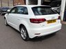 USED 2016 66 AUDI A3 1.0 TFSI Sport Sportback Euro 6 (s/s) 5dr NEW RR BRAKES SERVICE DONE